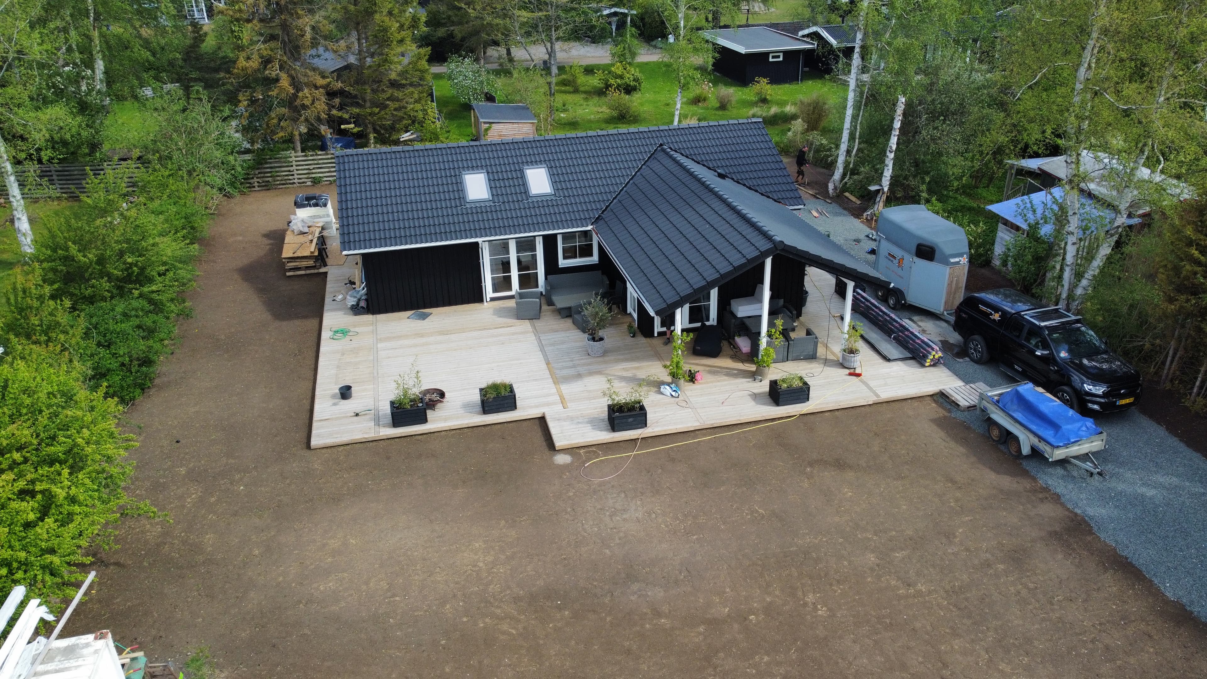 Skruefundament til sommerhus