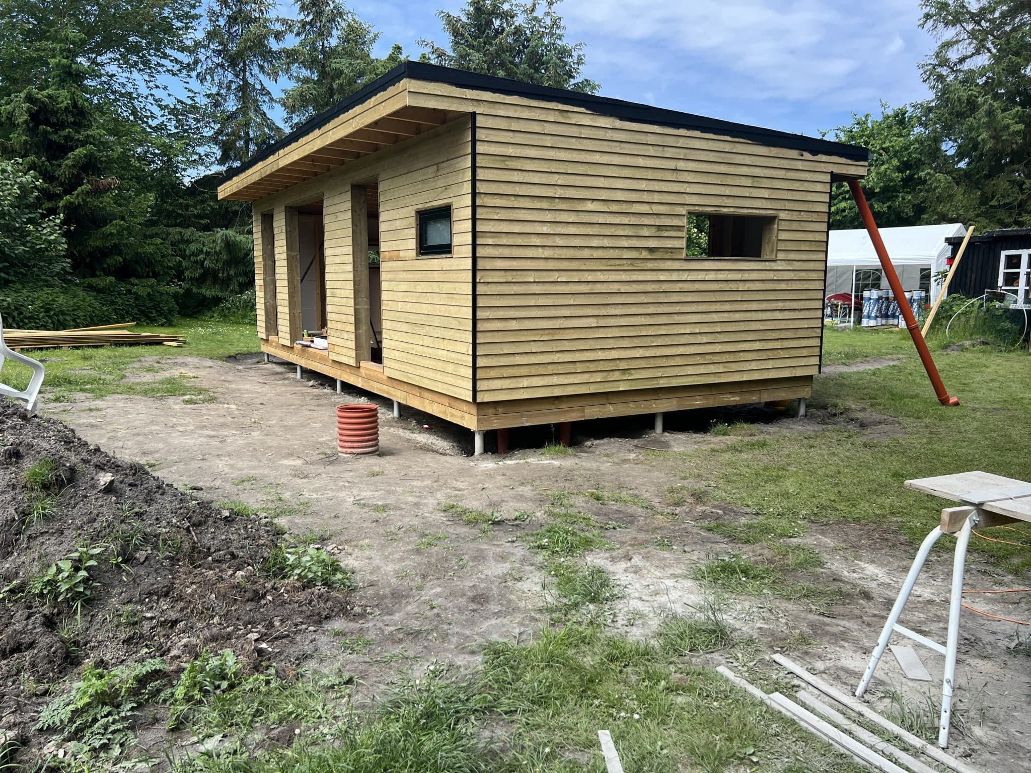 Skruefundament til sommerhus